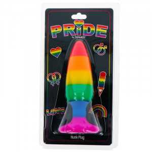 PRIDE - LGBT FLAG PLUG HUNK...